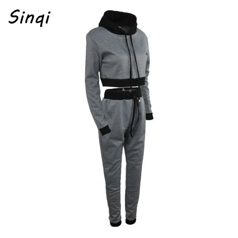 2017 женщина свитер костюм спортивный 2 шт. Наборы для ухода за кожей Повседневное с