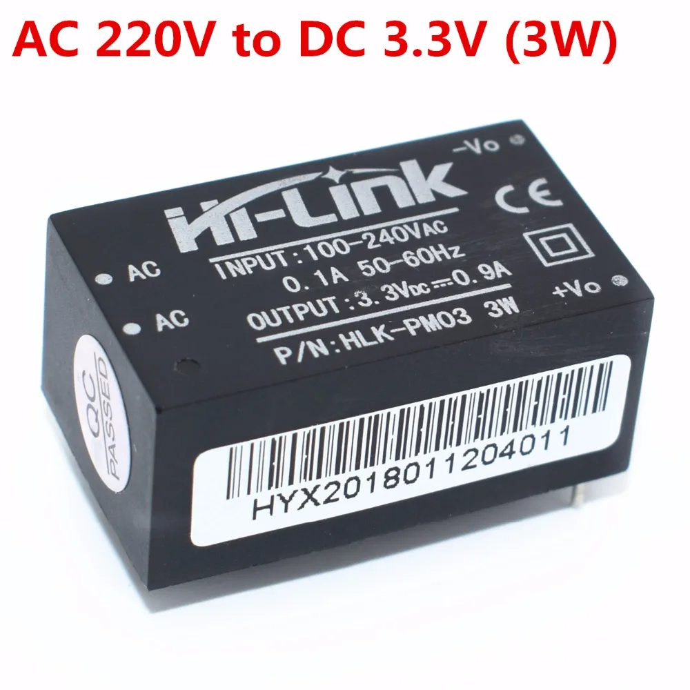 10 шт. осветительный прибор 3 Вт 220 В в В|buck converter|power moduleconverter 3.3v |