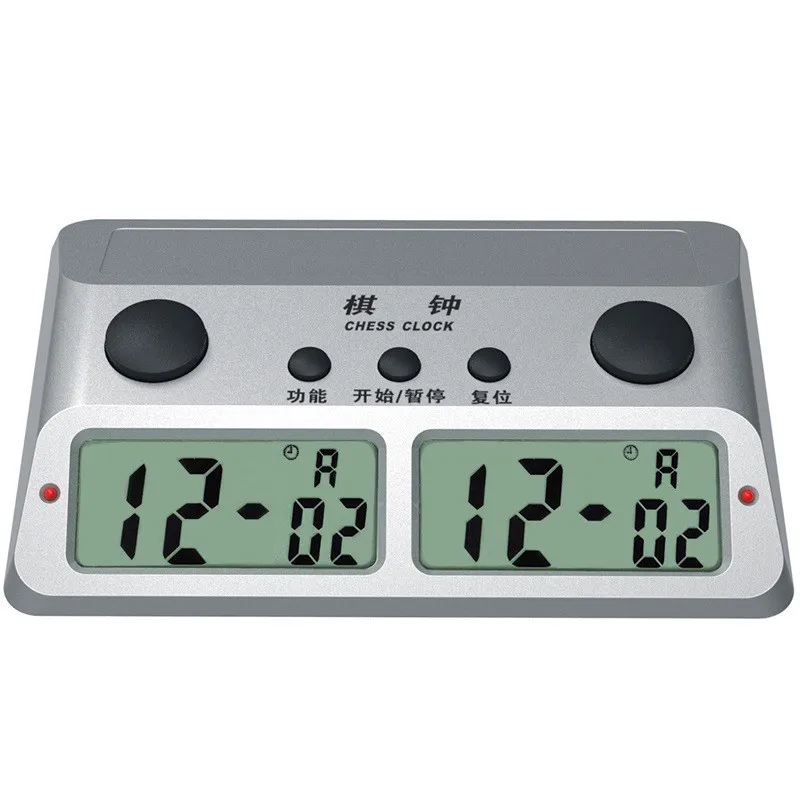 Electronic digital Chess clock Jump Competition Games Multifunction Timer Stop Watches Professional Sports Q668 | Спорт и