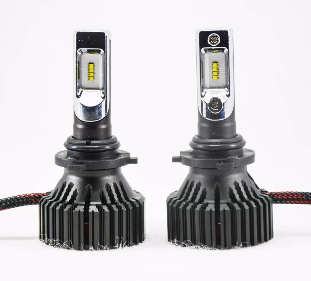 1 комплект 9006 HB4 60W 8000LM T8 светодиодные фары LUMILED ZES чип 16SMD чистый белый 6500K