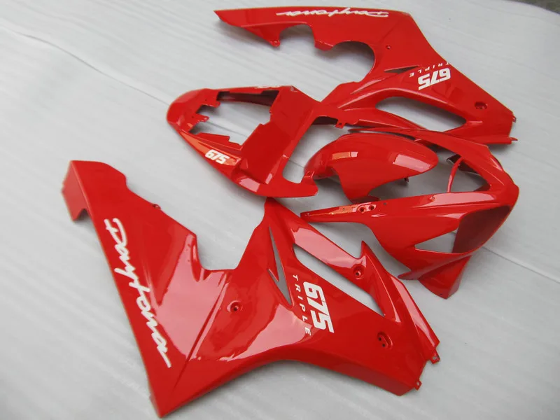 Литьевая форма обтекатель комплект для Triumph Daytona 675 06 07 08 DAYTONA675 2006 2007 2008 ABS горячие