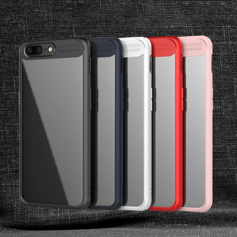 360 Degree Full Protector Silicone Anti-knock Phone Case For Samsung Galaxy S8 Plus Note 8 Ultra Transparent Hybrid TPU+PC Cover |