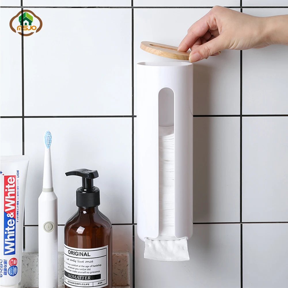 Msjo органайзер для макияжа пластиковая коробка настенное крепление Saver Домашний