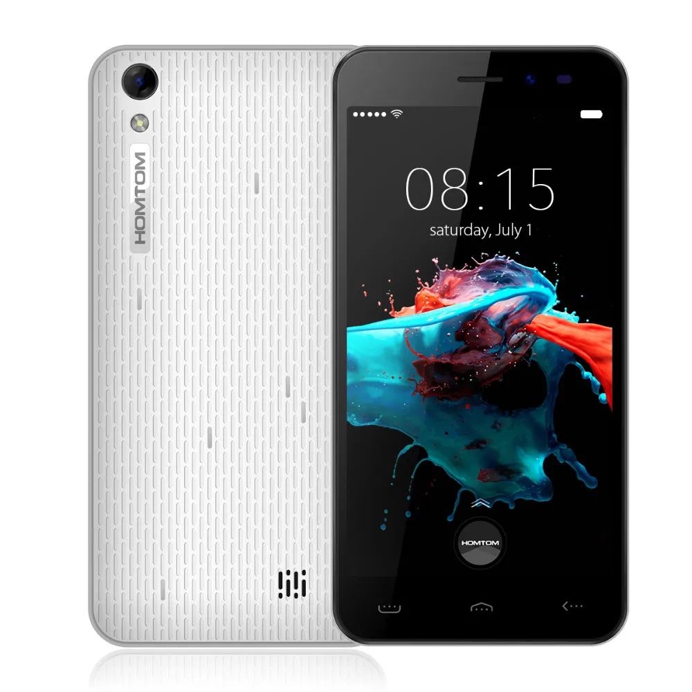 Homtom HT16 5.0 Дюймов Смартфон Android 6.0 MT6580 Четырехъядерный Мобильный телефон 1 ГБ RAM 8 ROM