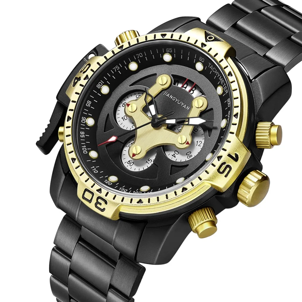 Мужские часы 2018 бизнес о мужской браслет из нержавеющей стали машинное