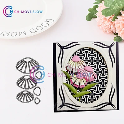 3 Новое поступление CH Secret Garden Flower металлические Вырубные штампы для скрапбукинга DIY штампы для скрапбукинга - Цвет: 3