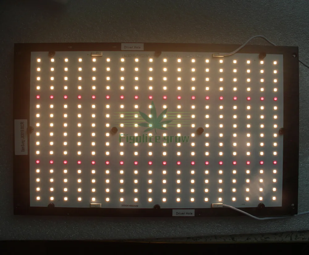 4 шт./лот LM301B QB288 Quantum Tech светодиодная плата 3000K 3500K mix 660nm только УФ ИК без драйвера
