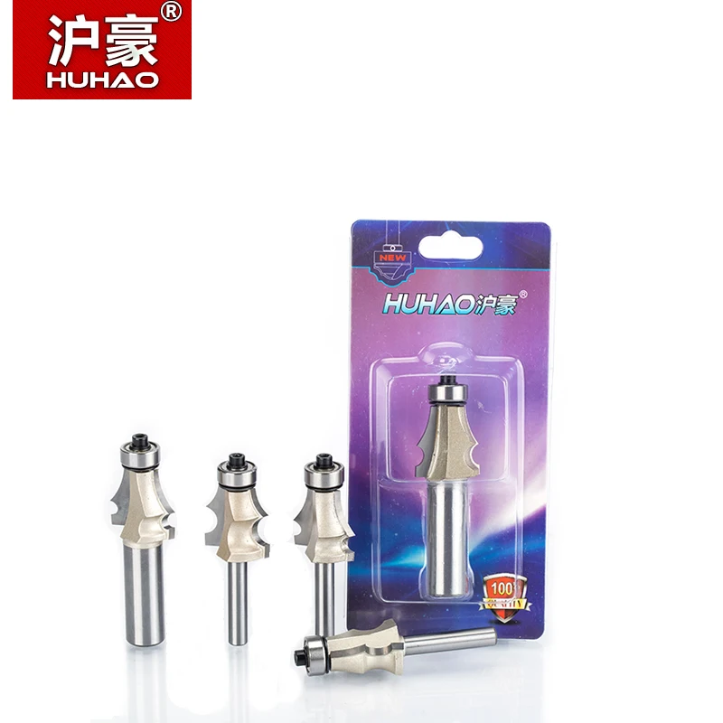 HUHAO 1 шт. 1/2 &quot1/4&quot хвостовик для рисования лески фрезерный станок с подшипником