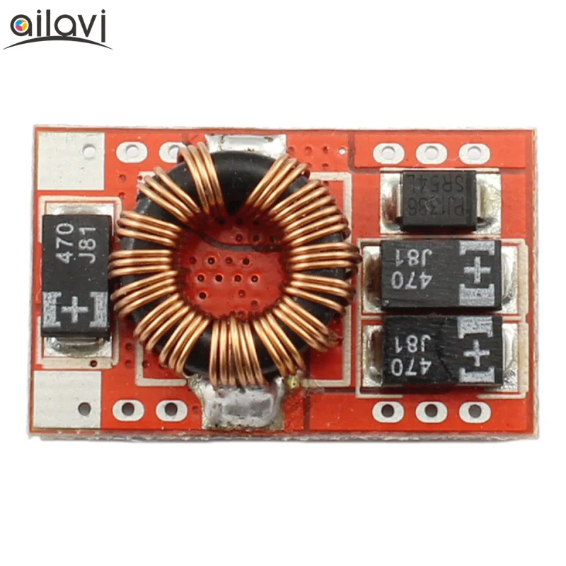 Мини DC-DC повышающий преобразователь постоянного тока 3 V-5 V 3,7 V to 5V 3A 15 Вт повышающий Питание модуль