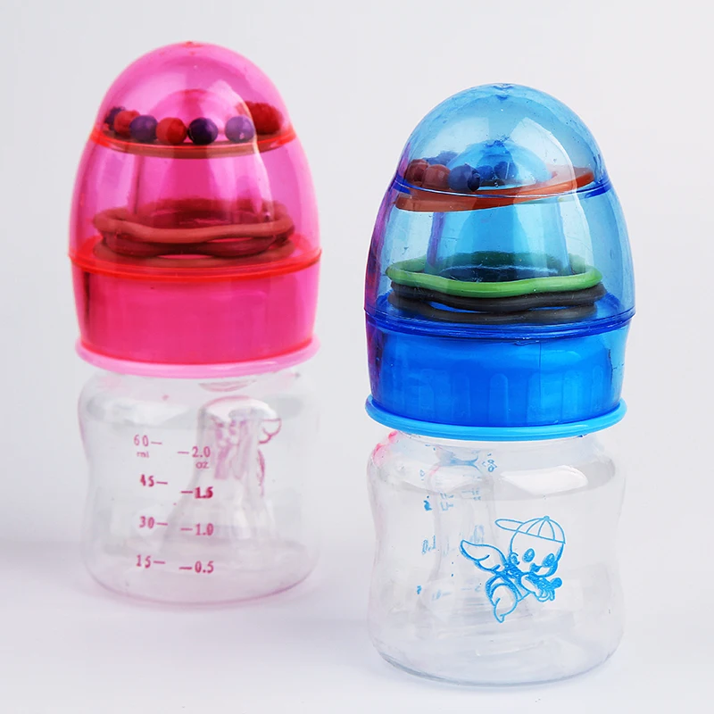 Высококачественная мини бутылочка для кормления младенцев 6 мл ПП мультяшная