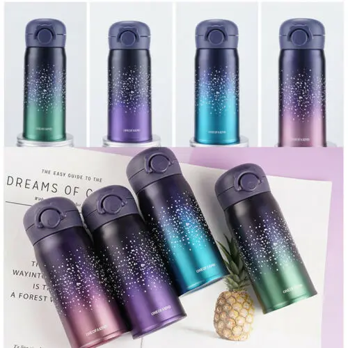 Звездная вакуумная фляжка из нержавеющей стали кофейная кружка дорожная