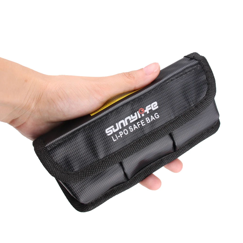 Sunnylife 2 и 3 порта Li-po Lipo батареи безопасная сумка сумки для хранения батарей