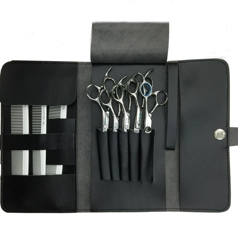 

NEW Leather Hair Scissor Bags Case Waist Pack Pouch Holder Hair Styling Tools Hairdressing Tools Accessories