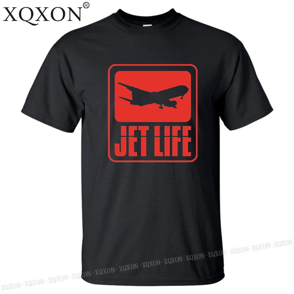 Футболка XQXON jetset с рисунком самолета путешествий отпуска летняя 100%