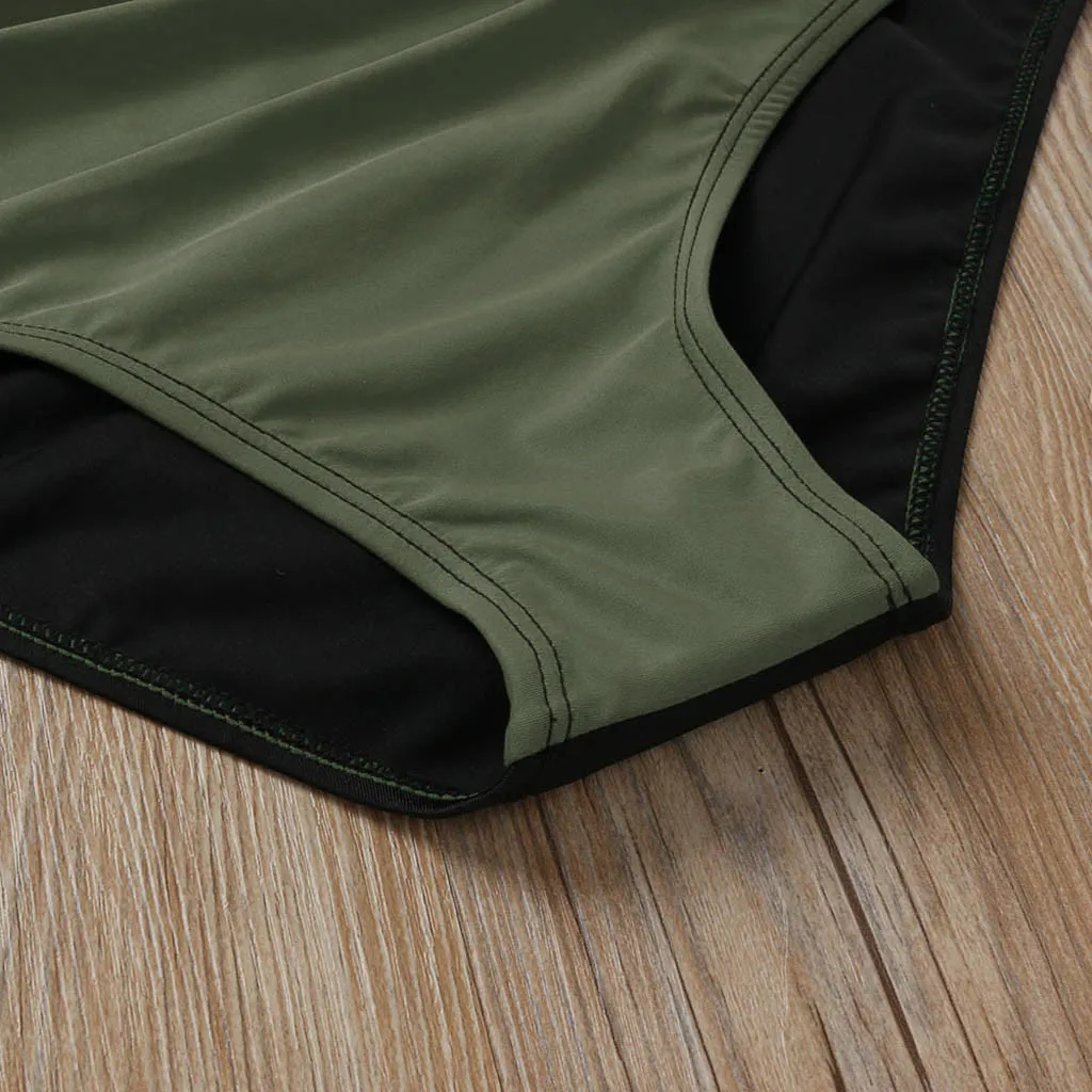 Женские костюмы из двух частей комплект бикини пуш ап с высокой талией купальный