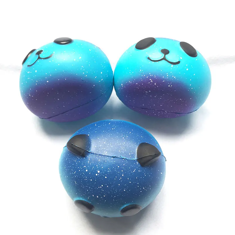 Squishys антистресс медленно поднимающийся Jumbo Kawaii звездное небо Подвески