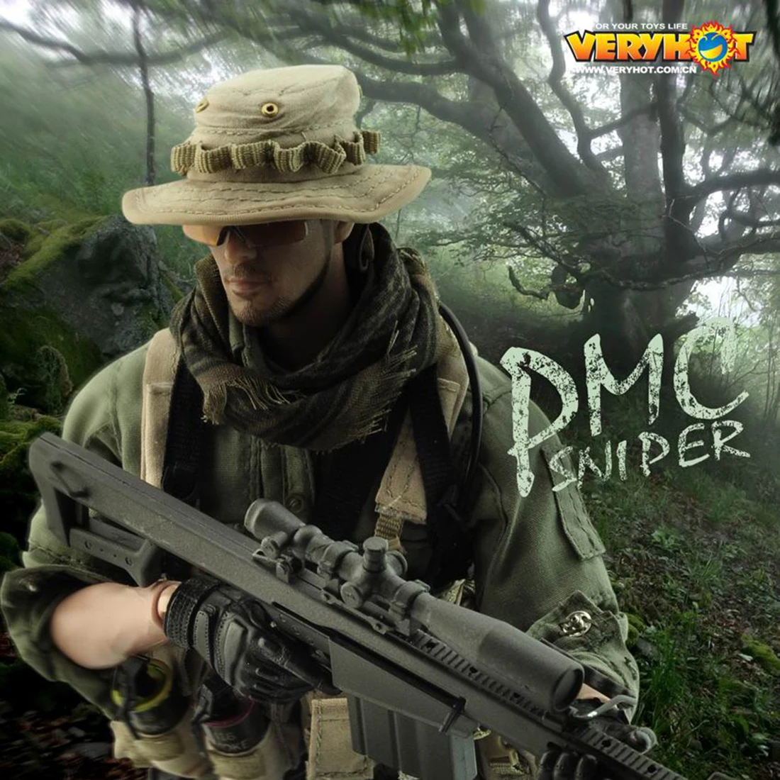 1/6 масштаб VeryHot подвижная фигурка солдата аксессуары Костюм PMC снайперская форма оборудование для 12 дюймов солдатская модель