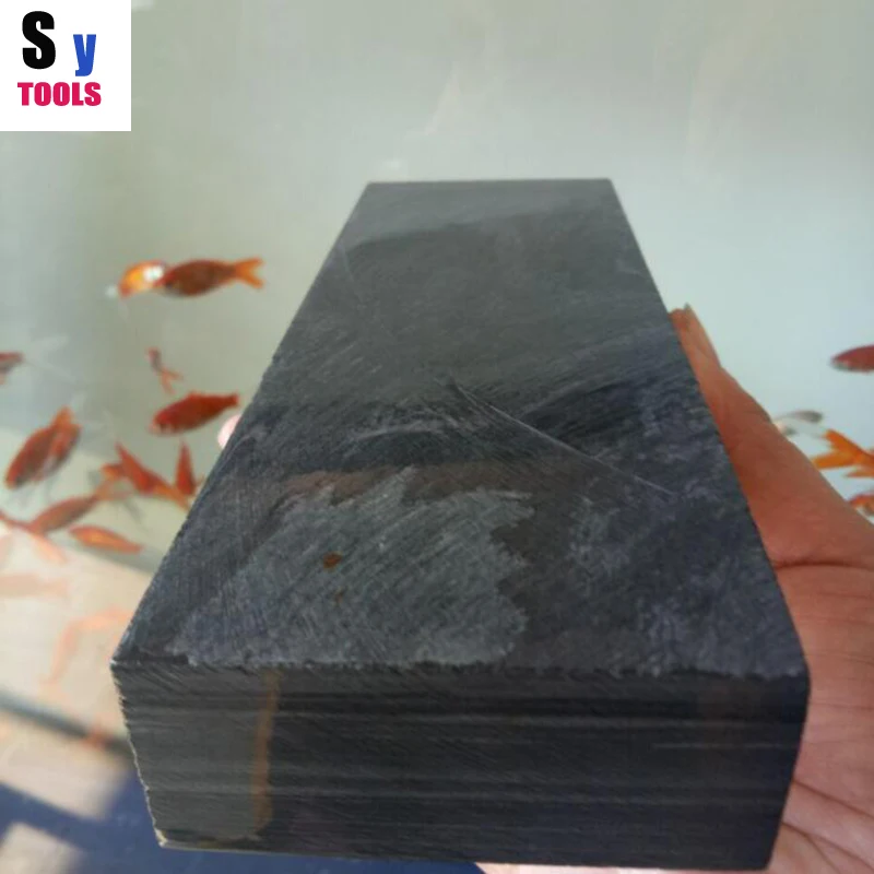 3000 зернистость guangxi натуральный камень для воды, грязевой камень, кухонный нож для домашнего использования, точильный камень 8 дюймов 200*50*25 мм