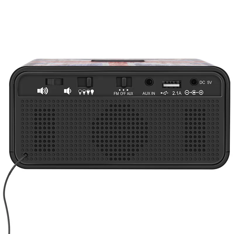 Digoo DG-FR8888 многофункциональные смарт-часы с цифровым будильником с fm-радио и динамиком, функция памяти, двойные будильники на каждый день
