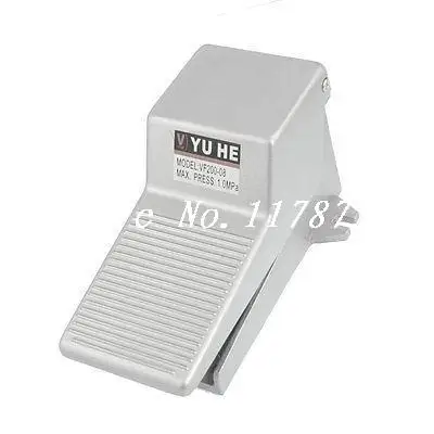 

145psi Nonslip Pedal 1/4" PT 2 Position 3 Way Pneumatic Foot Valve