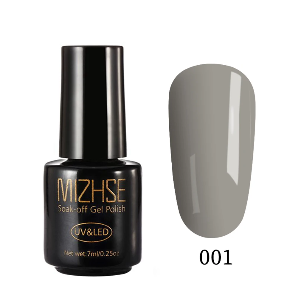 Khaki001 MIZHSE Цветной Гель-лак, УФ светодиодный Гель-лак для ногтей, желтый цвет, лак для ногтей, горячая Распродажа, базовое верхнее покрытие, УФ-гель, цветной праймер для ногтей - Цвет: Khaki001