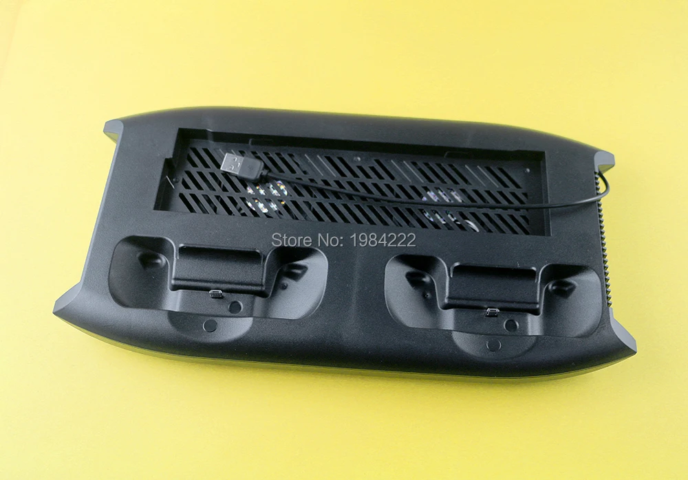 

OCGAME Multi-Functional Vertical Game Console Charging Stand Dual Cooling Fan with 18 Disc Storage Holder Mount for Xbox One X