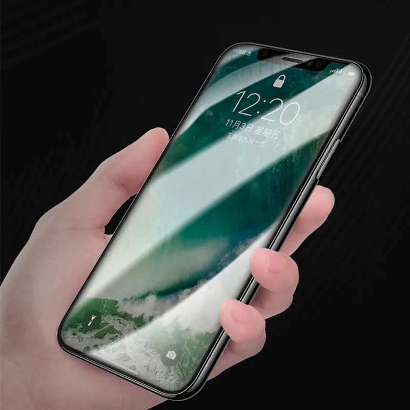 Защитная пленка для экрана iphone XS XR Max мягкая Гидрогелевая полная чехол 5 5S SE 6 6s 7 8