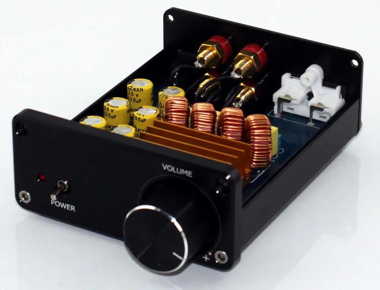 HS-BOX Small TPA3116 2 0 высокомощный цифровой усилитель HIFI 50 Вт + | Электроника