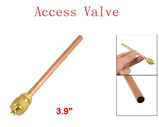 3 9 &quotудлинитель медная трубка кондиционер Холодильный клапан доступа 5 шт|valve
