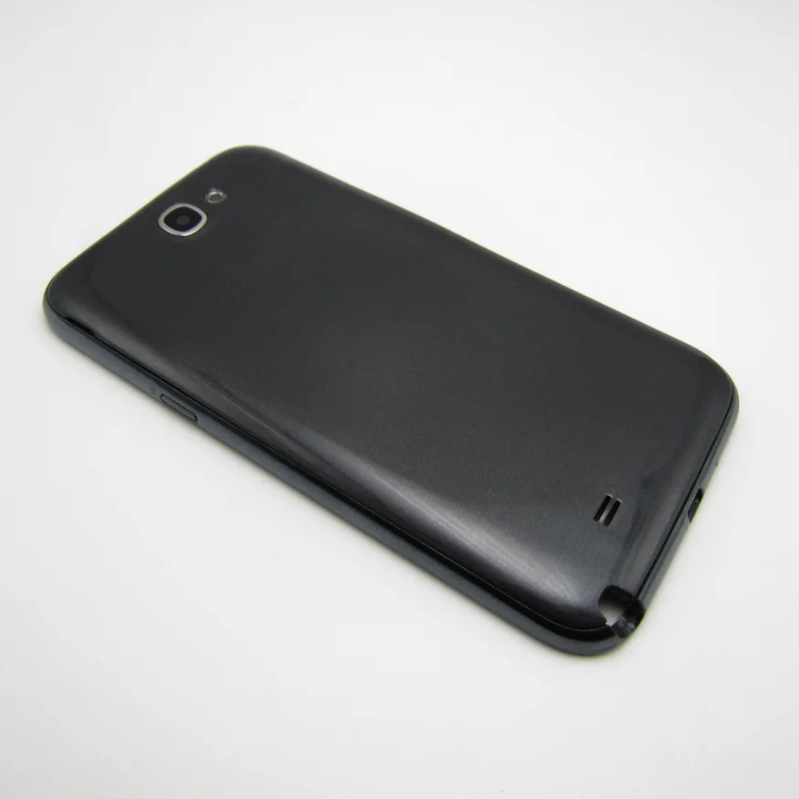 Для samsung Galaxy Note 2 II N7100 Запчасти для авто задняя крышка+ ободок для средней рамки Корпус запасных Запчасти для Note II 2