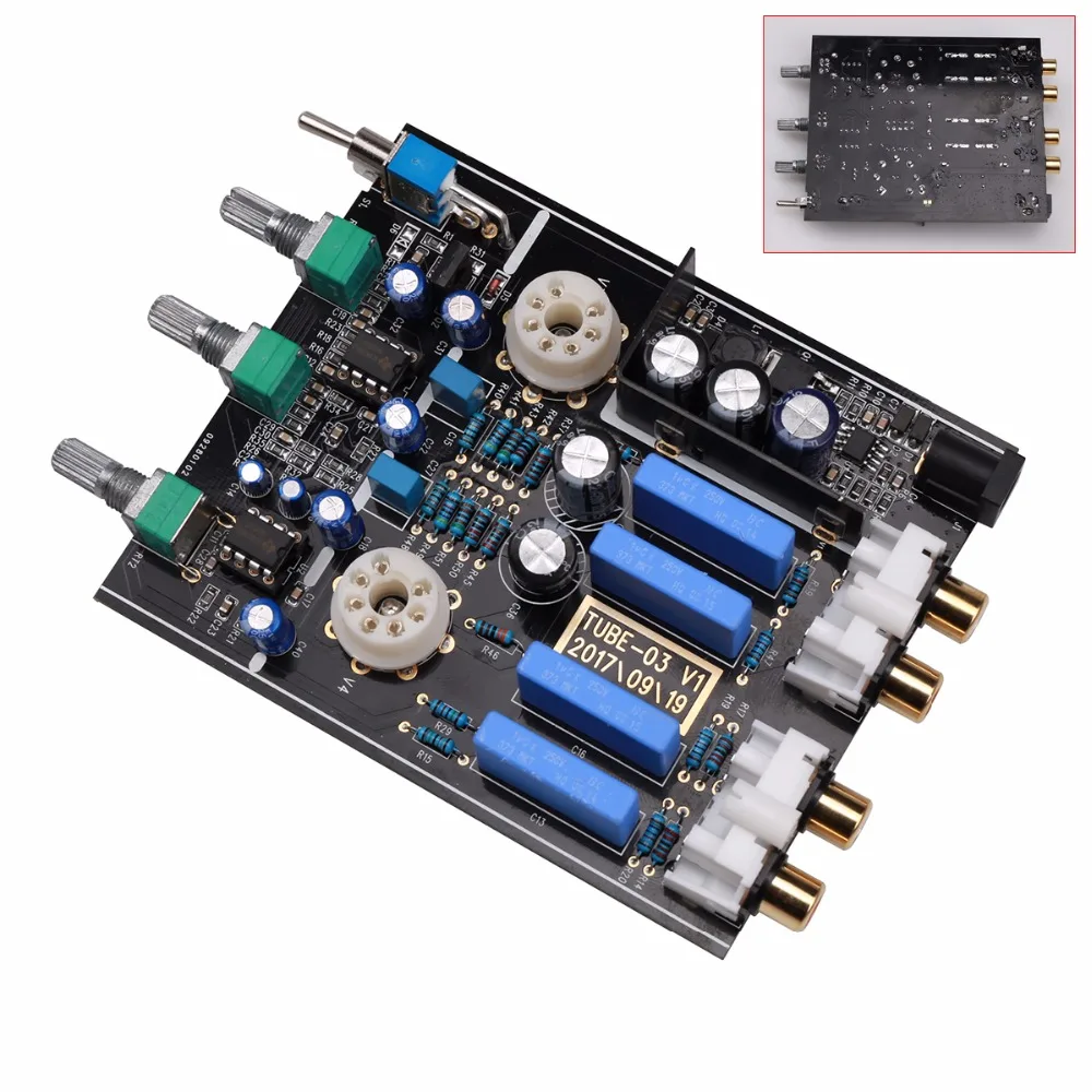 FX AUDIO трубка 03 для домашнего кинотеатра Усилитель Mini Bile 6K4 предусилитель аудио