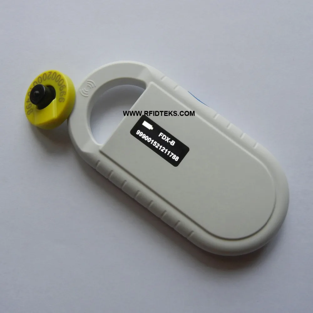 Ручной RFID сканер для чтения id животных ISO11784/5|Считыватели контрольных карт| |