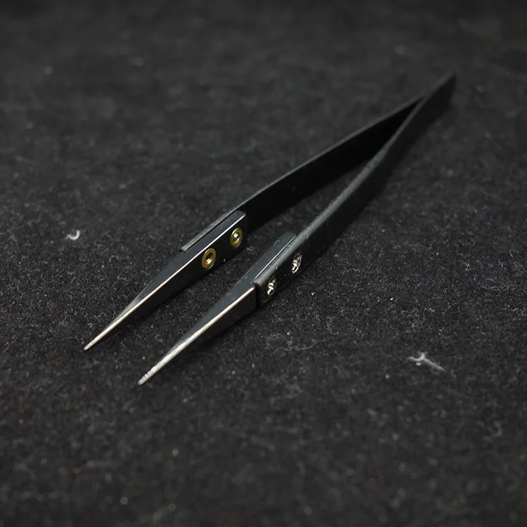 

Ceramic Vape Tweezer Heat Resistance Stainless Steel Handle For DIY Heating Coil Rebuilding RDA RTA Tank Vape accessories