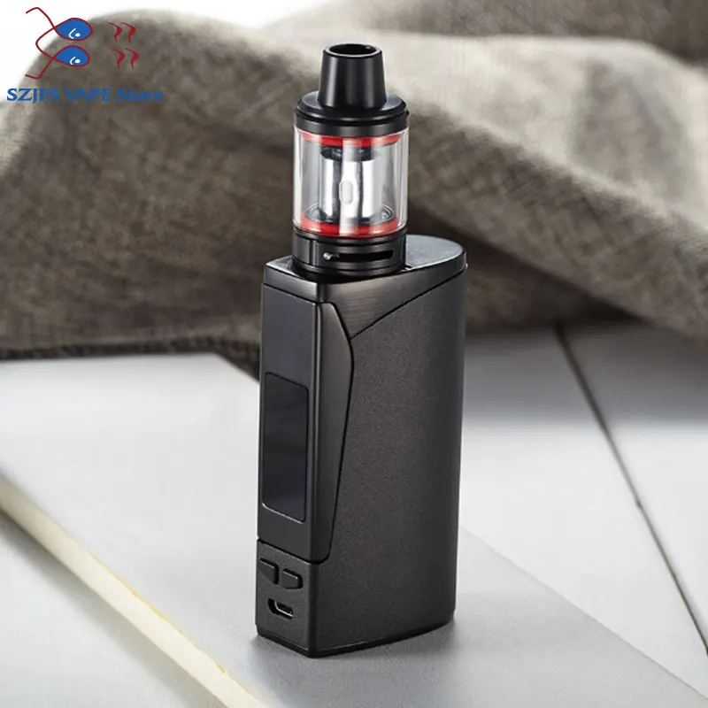

Newest original 100W vape LED screen kit with 3000mah bulit-in battery vaporizer mode box Mod huge vapor Electronic Cigarette