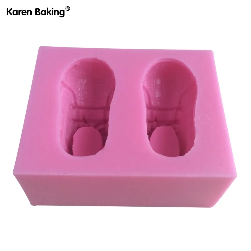 1 шт. Обувь Форма Шоколадные конфеты Желе 3D силиконовые формы Инструменты для