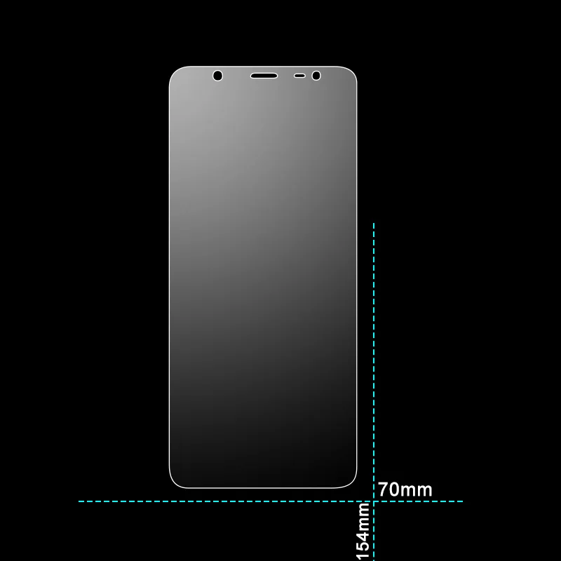 Закаленное Стекло для samsung Galaxy J6 2018 Экран протектор на 9 H 2.5D телефон защитный
