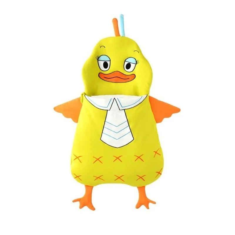 Duck Детский спальный мешок с мультяшными животными, хлопковый спальный мешок, предотвращающий удары ребенка, пеленание, одеяло s, новорожденный, обёрточная коляска, декоративное полотенце - Цвет: Duck