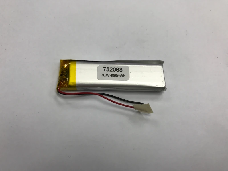 

3,7 в 950 мАч полимерная литиевая батарея 752068 GPS навигация светодиодная игрушка-динамик