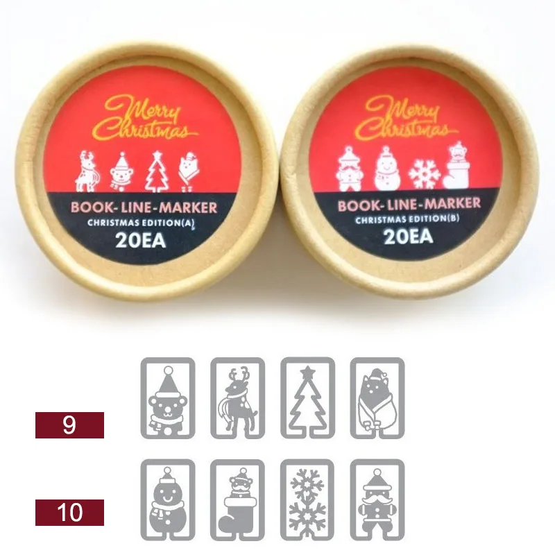 20 штук упак. закладки для карт бумажный зажим Книжная линия маркер подарок