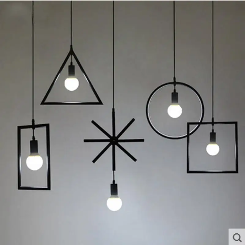 Европейский геометрический светодиодный потолочный светильник HobbyLane В