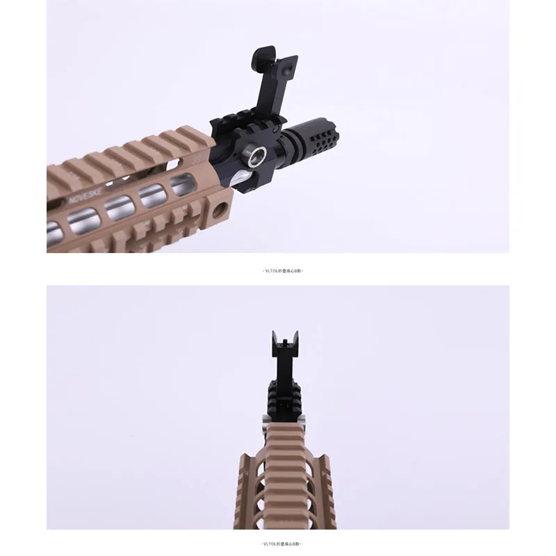 VLTOR Стиль Флип Горячий складной передний запасной вид B тип W/QD AEG Handguard