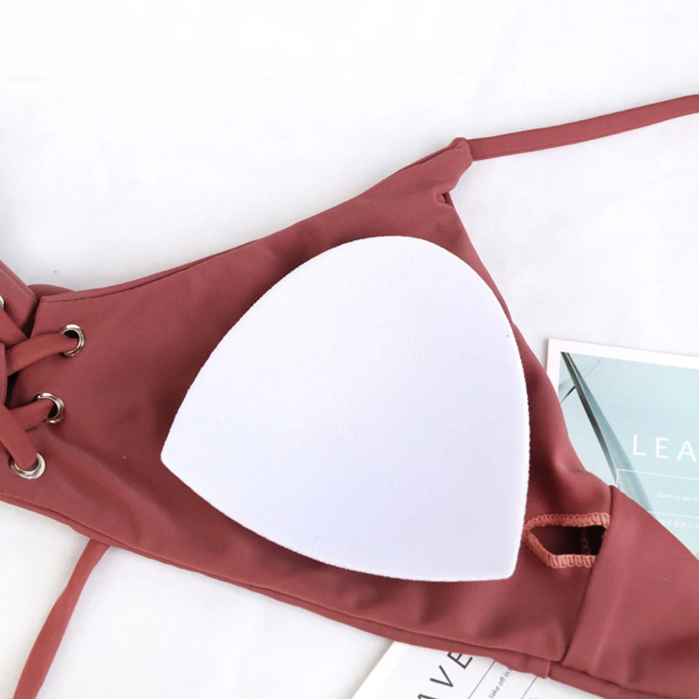2018 Tie Banded Bikini Set Pus-Up Paded Swimsuit Female Beach Bathing Suit Swimwear Brazilian Ladies Strap Swimming Suits |