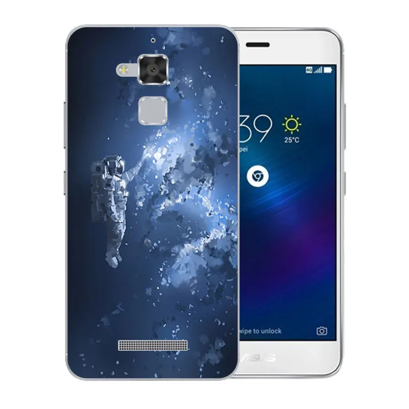 High Quality Back Cover 5.2 inch for ASUS Zenfone 3 Max ZC520TL Volcanic Pattern Soft Silicone Phone Case For Asus ZC 520TL Capa |