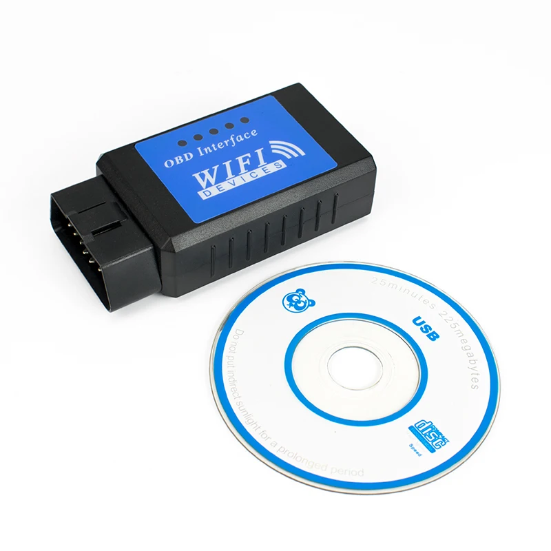Хит! Последняя версия ELM327 WIFI OBD2/OBDII автоматический диагностический сканер