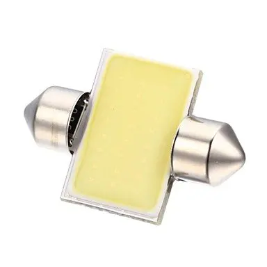 100% абсолютно новый 2 шт. белый 31 мм 12smd COB LED DE3175 лампочки лампы для салона