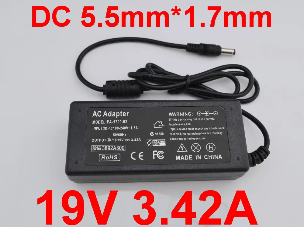 Адаптер питания для ноутбуков Acer Aspire 1 шт. 19 в 3 42 А 5 мм х 7 5315 5630 5735 5920 5535 5738 6920 7520 |