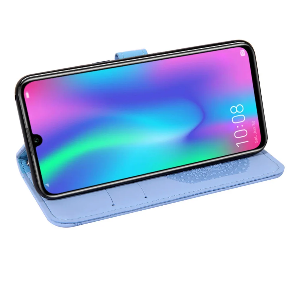 Оригинальный Официальный чехол для huawei P9 P10 P20 pro P30 lite Y6 2018 Y7 2019 Honor 8A 8X mate 20 кожаный