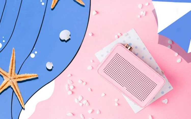 Emie hello kitty Радио беспроводной Bluetooth динамик Maiden розовый ретро стерео музыкальная шкатулка портативный плеер MR04 подарок для девочек
