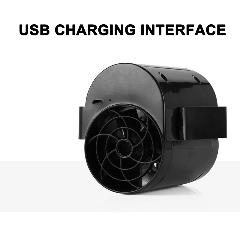 

Портативный мини подвесной вентилятор USB Перезаряжаемый маленький вентилятор для путешествий на открытом воздухе кемпинга EDF88