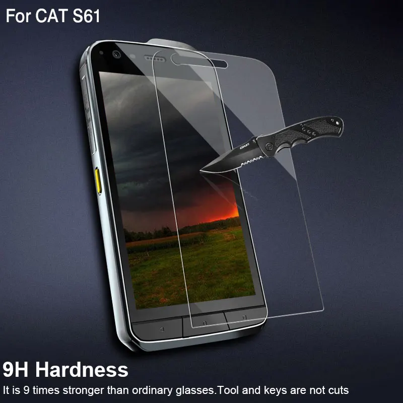 Закаленное стекло DyGod для CAT S61 Передняя пленка защита экрана 5 2 дюйма закаленное